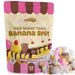 Snackathon Salt Water Taffy Single Flavor, Banana Split, 15 Ounce Snackathon Banana Split 15 Ounce 