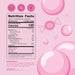 Snackathon Salt Water Taffy Single Flavor, Bubble Gum, Bulk Individually Wrapped Gourmet Candy, Soft & Chewy Sweet Treats, 15 oz Resealable Bag Snackathon 