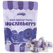 Snackathon Salt Water Taffy Single Flavor, Bulk Individually Wrapped Gourmet Candy, Soft & Chewy Sweet Treats, 15 oz Resealable Bag Snackathon Huckleberry 