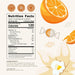 Snackathon Salt Water Taffy Single Flavor, Orange Vanilla, Bulk Individually Wrapped Gourmet Candy, Soft & Chewy Sweet Treats, 15 oz Resealable Bag Snackathon 