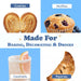 Snackathon Sanding Sugar, Extra Coarse White Sparkling Sugar Crystals, 2.2 LB Resealable Bulk Bag Snackathon Foods 