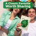 Snackathon Spearmint Leaves Candy, Soft & Chewy Mint Jelly Candy Snackathon 
