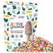 Snackathon Sprinkles for Baking & Decorating, Rainbow Sprinkles, 2.2 LB Bulk Rainbow Jimmies in Resealable Pouch Snackathon 