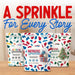 Snackathon Sprinkles – Patriotic Sprinkles Jimmies, 15 Oz Snackathon 