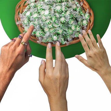 Snackathon Starlight Candy, Individually Wrapped, Spearmint, 6 Pound Snackathon 