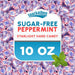 Snackathon Sugar Free Peppermint Starlight Mints Hard Candy Snackathon 