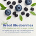 Snackathon Unsweetened Dried Blueberries, 4 oz, No Sugar Added, Just 100% Sun-Dried California Whole Berries, All Natural, Non-GMO, No Oils, Resealable Bag, Dried Fruit for Baking & Snacking (Copy) Snackathon Foods 