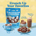 Snackathon Vanilla Mini Dehydrated Marshmallows, Resealable Bulk Bag, Crunchy White Mini Bits Marshmallow Topping for Hot Chocolate, Cocoa Bar, Cupcakes, Baking, Snacks & Sweet Desserts Snackathon 