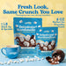 Snackathon Vanilla Mini Dehydrated Marshmallows, Resealable Bulk Bag, Crunchy White Mini Bits Marshmallow Topping for Hot Chocolate, Cocoa Bar, Cupcakes, Baking, Snacks & Sweet Desserts Snackathon 