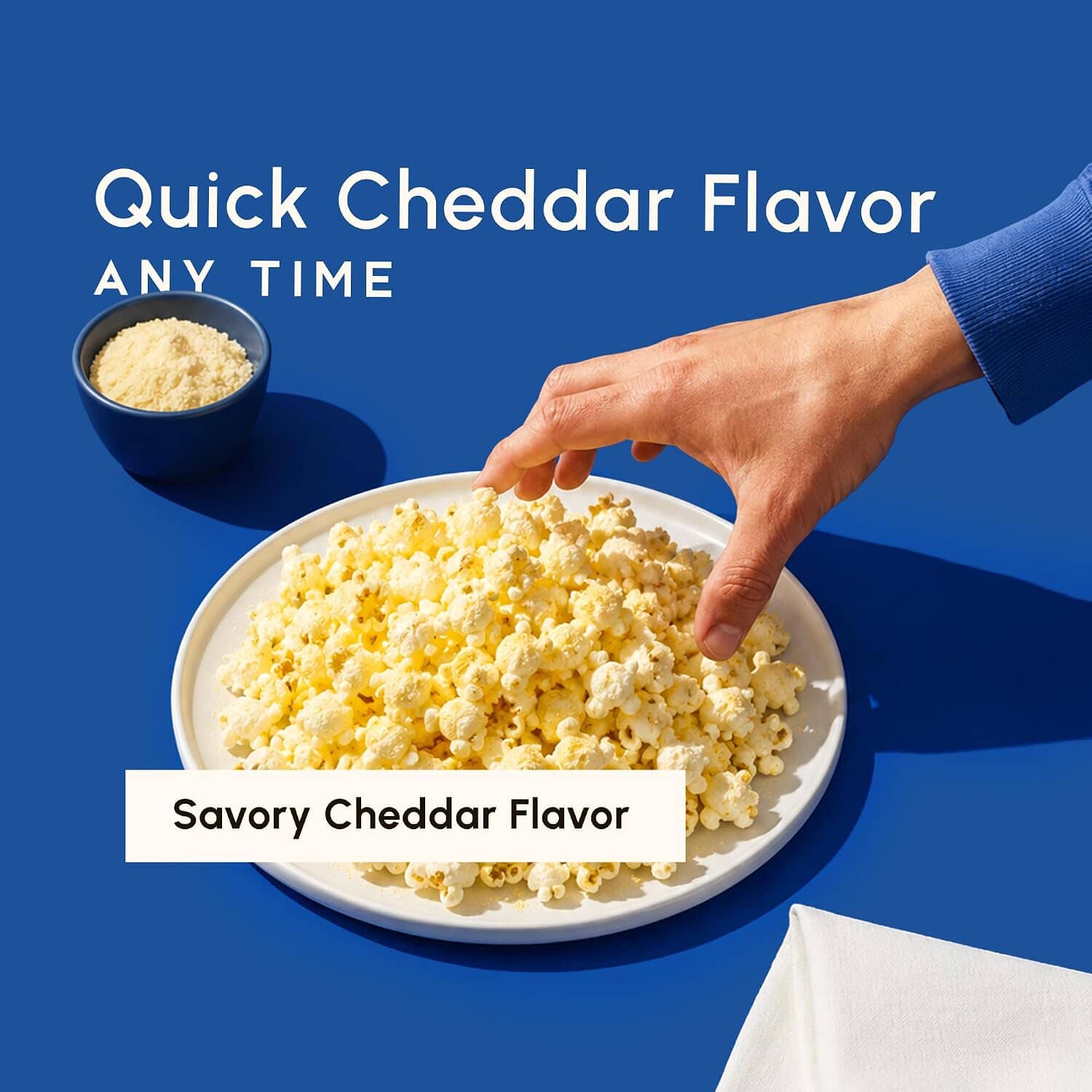 Snackathon White Cheddar Cheese Powder, Made with Real Cheese Snackathon 
