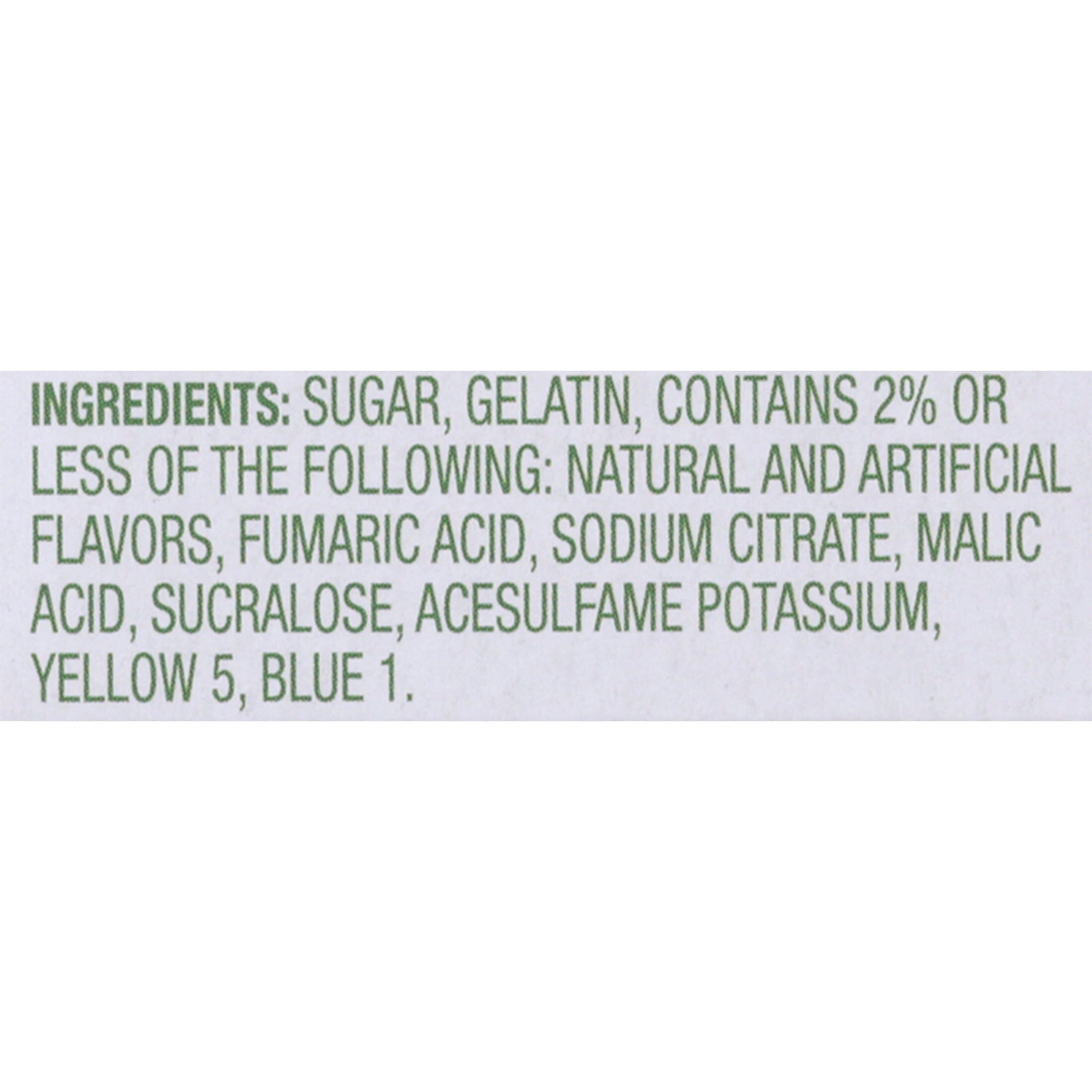 Sonic Green Apple Gelatin Mix, 6 Servings, 3.94 oz Cardboard Box Sonic 