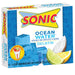 Sonic Ocean Water Gelatin Mix, 6 Servings, 3.94 oz Cardboard Box Sonic 