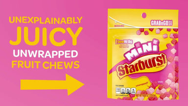 Starburst Favereds Minis Fruit Chewy Candy Grab N Go, 8 Ounce Starburst 