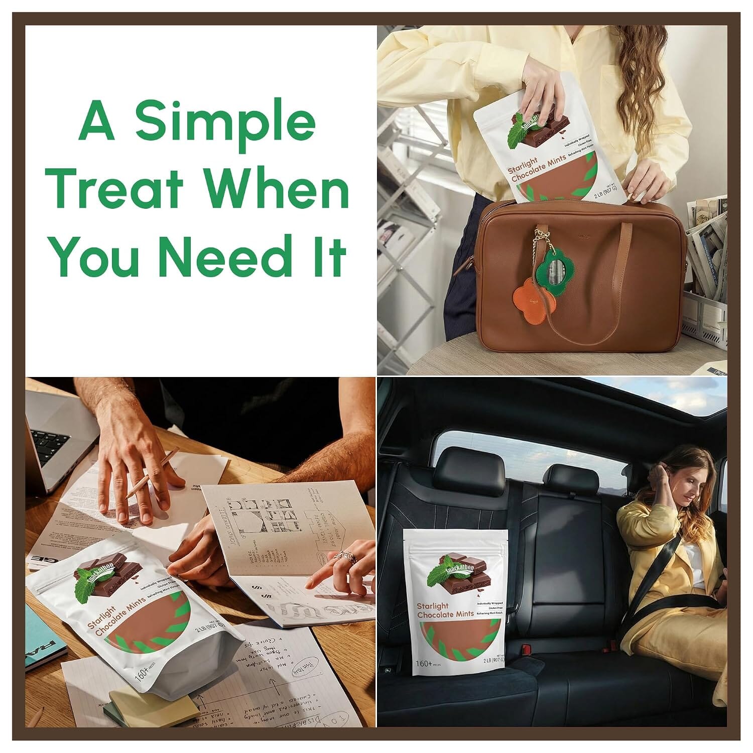 Starlight Candy, Chocolate, Individually Wrapped Snackathon 