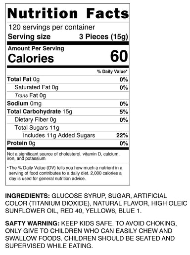 Starlight Peppermint Candy, Individually Wrapped, 4 Pound Bag Snackathon 