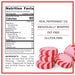 Starlight Peppermint Cinnamon Candy, Individually Wrapped, 1 Pound Snackathon 