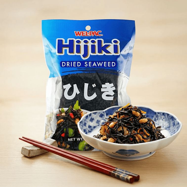 Wel-Pac Hijiki Dried Seaweed, 2 oz Wel-Pac 