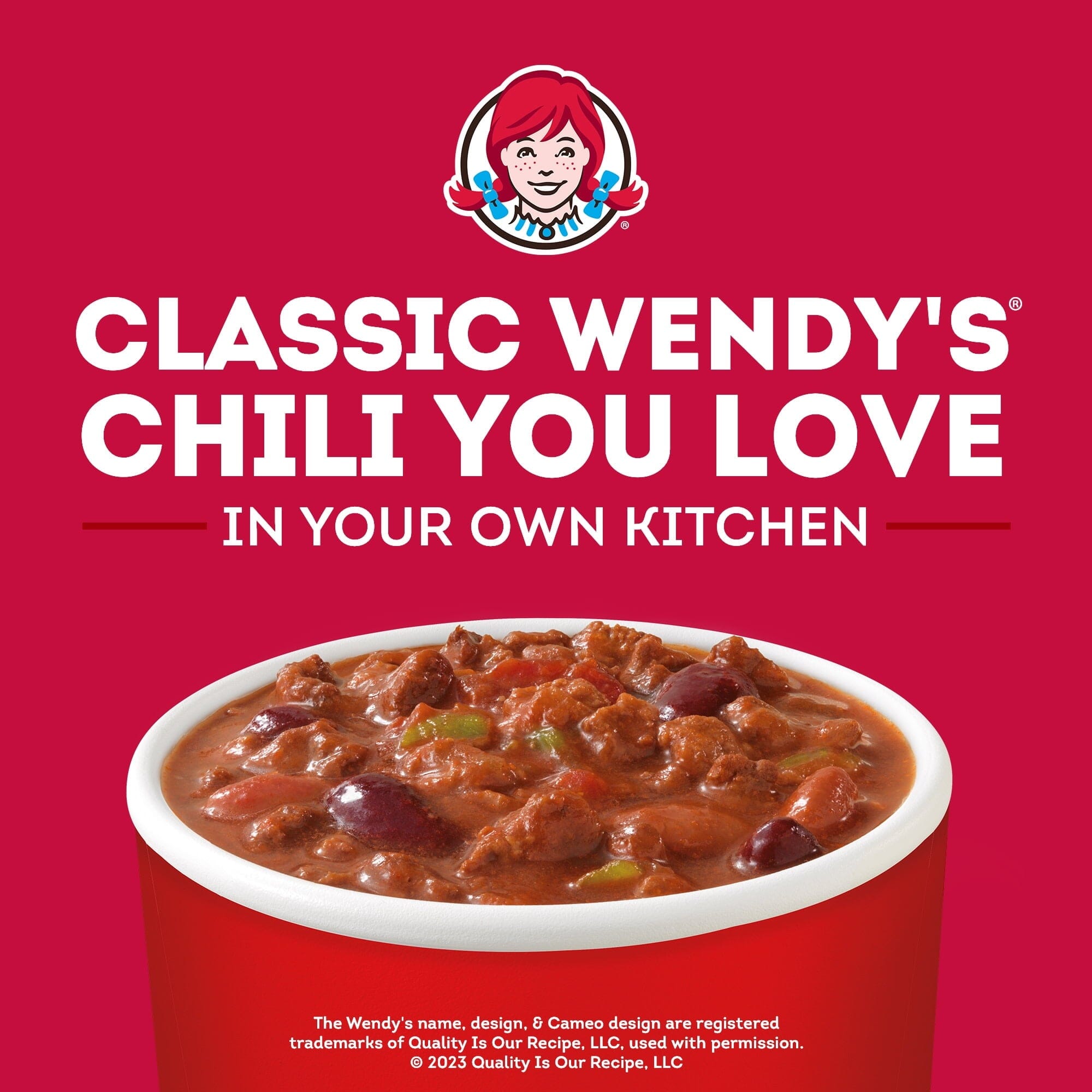 Wendy's Chili With Beans, Canned Chili, 15 Ounce Wendy's 