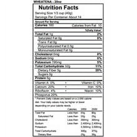 Wheatena Toasted Wheat Cereal, 20 Ounce, Case of 12 Wheatena 