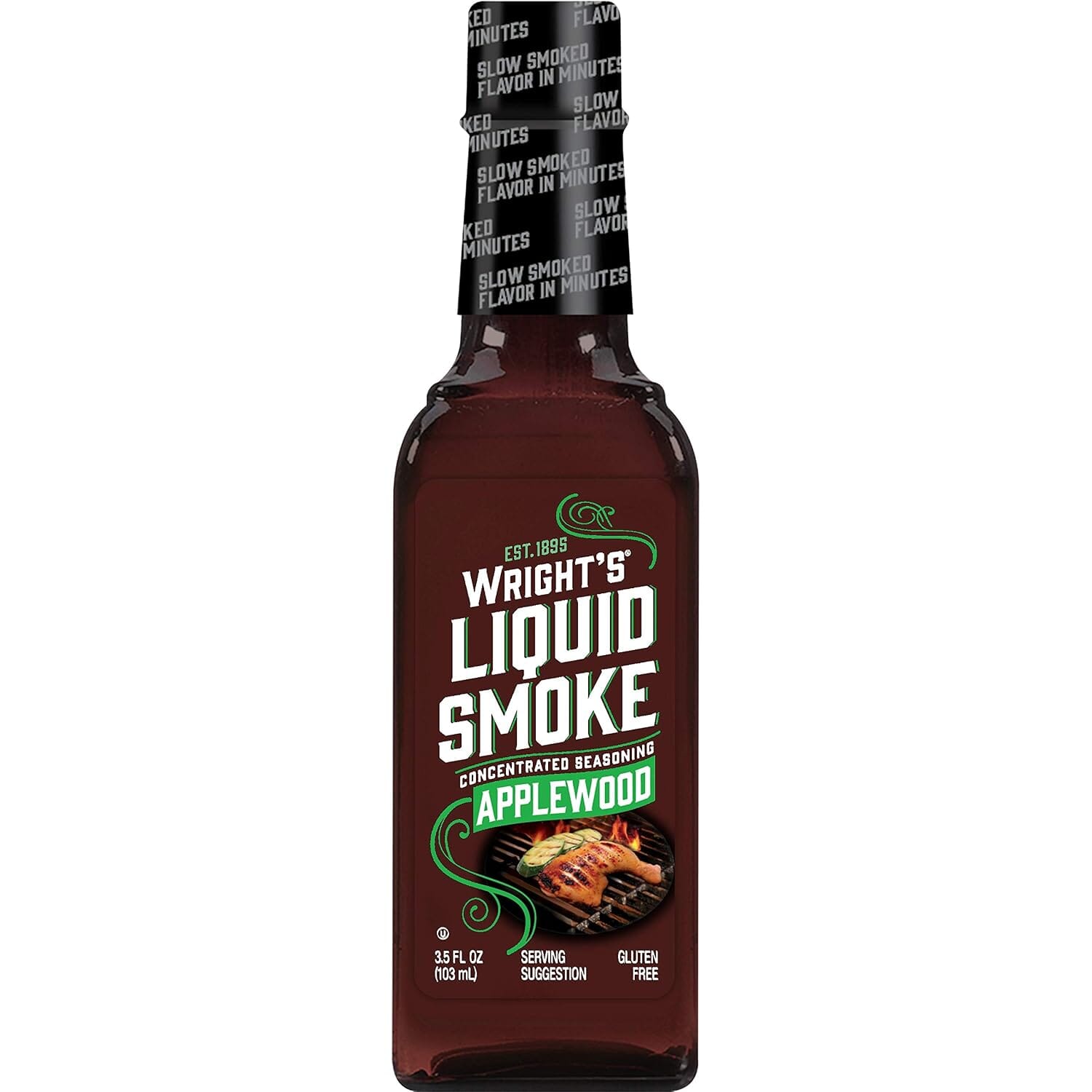 Wright's Liquid Smoke, Applewood, 3.5 Ounce Wright's 