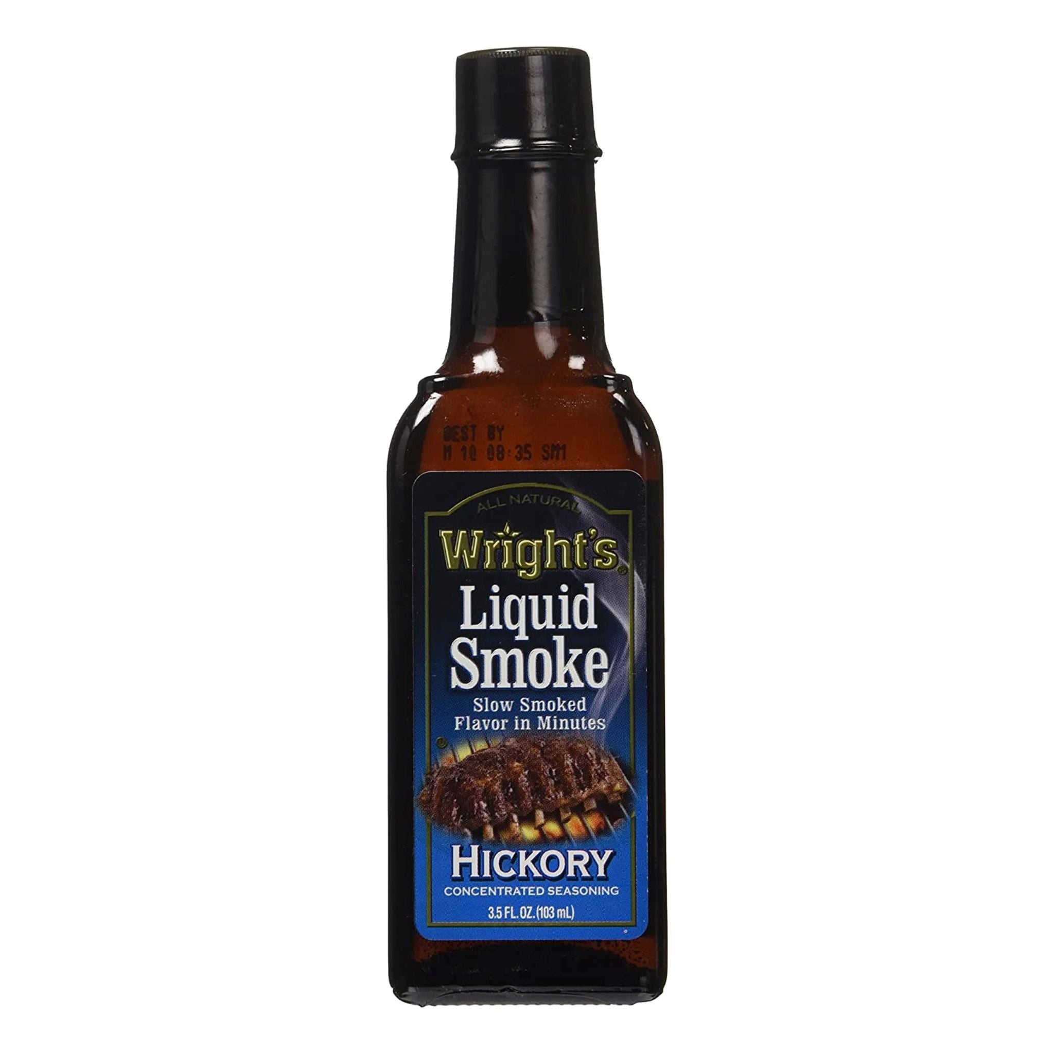 Wrights Liquid Smoke, Hickory, 3.5 Ounce Wright's Hickory 3.5 ounce 