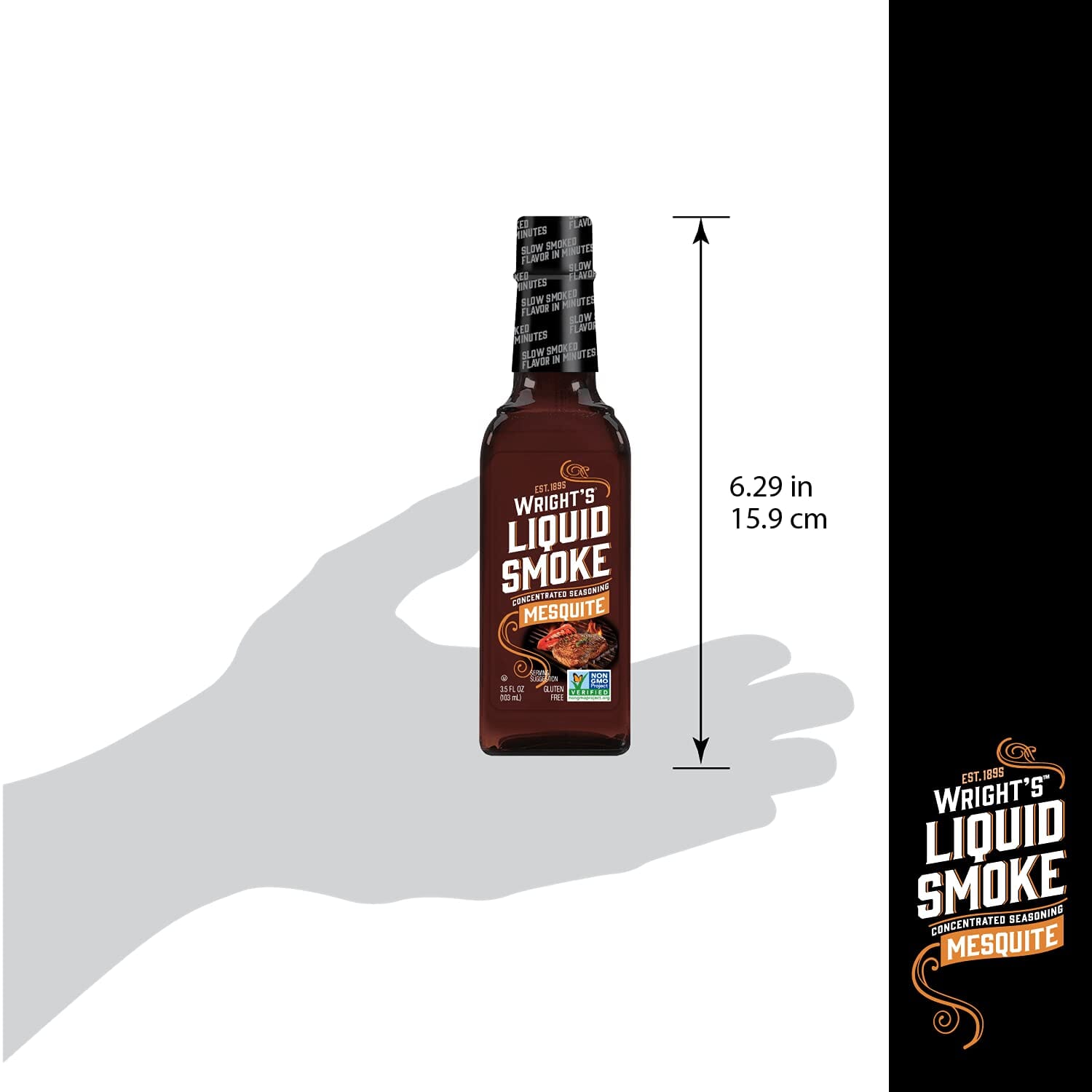 Wright's Liquid Smoke, Mesquite, 3.5 Ounce Wright's 