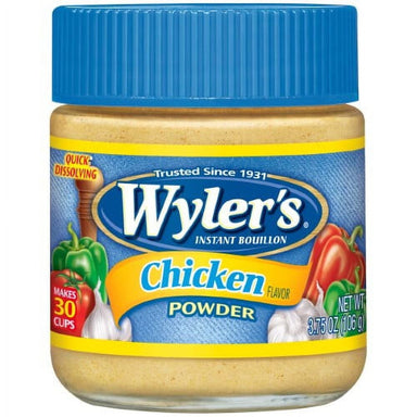 Wyler's Instant Bouillon Chicken Powder Chicken, 3.75 Ounce (Pack of 8) Wyler's Light 