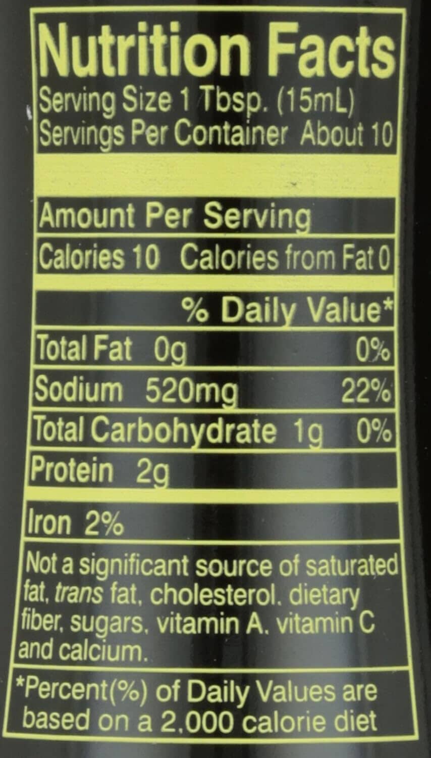 Yamasa Soy Sauce, Naturally Brewed Less Salt Low Sodium Preservative Free in Glass Dispenser, 5 fl oz (Pack of 1) Snackathon Foods 