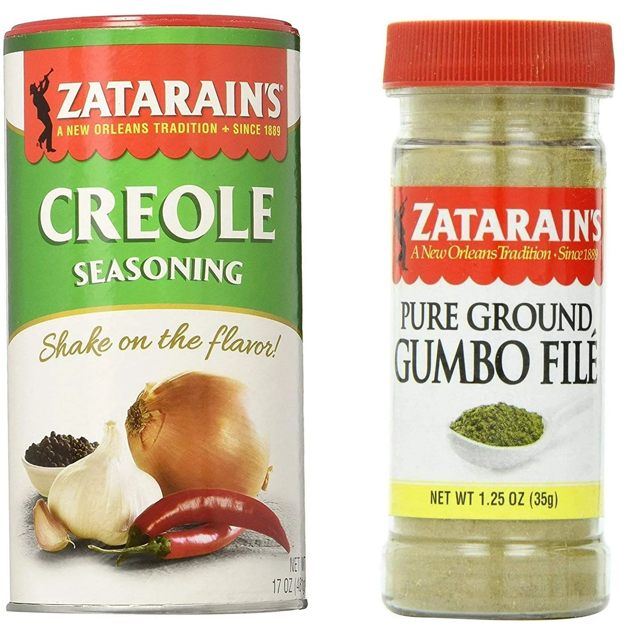 Zatarain's Creole Seasoning Zatarain's Variety 2 18.25 Ounce Total 