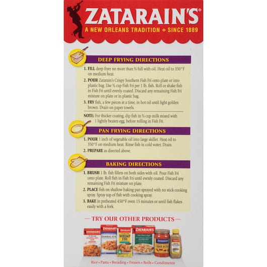 Zatarain's Fish Fri Zatarain's 