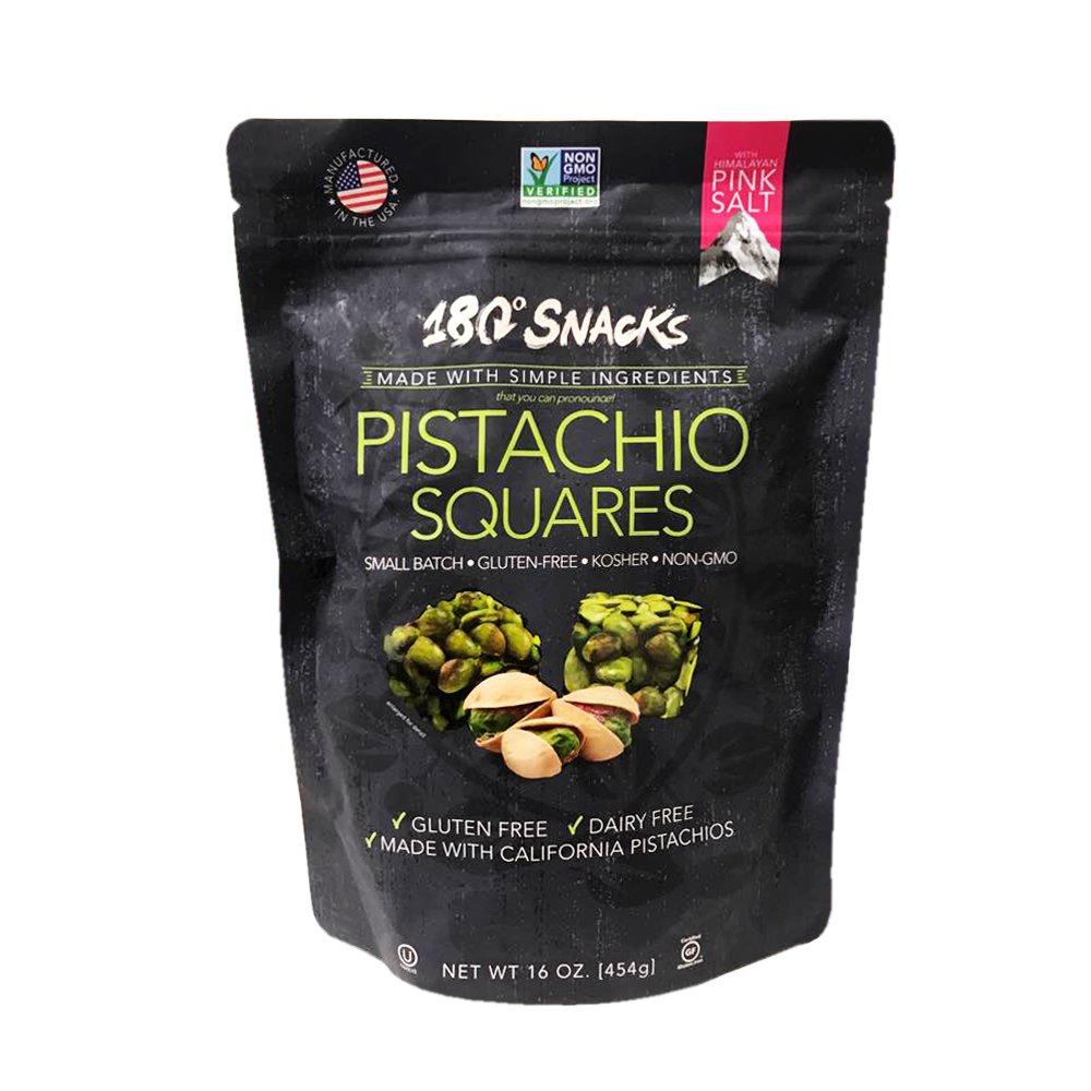 180 Snacks Pistachio Squares, 16 Ounce 180 Snacks 