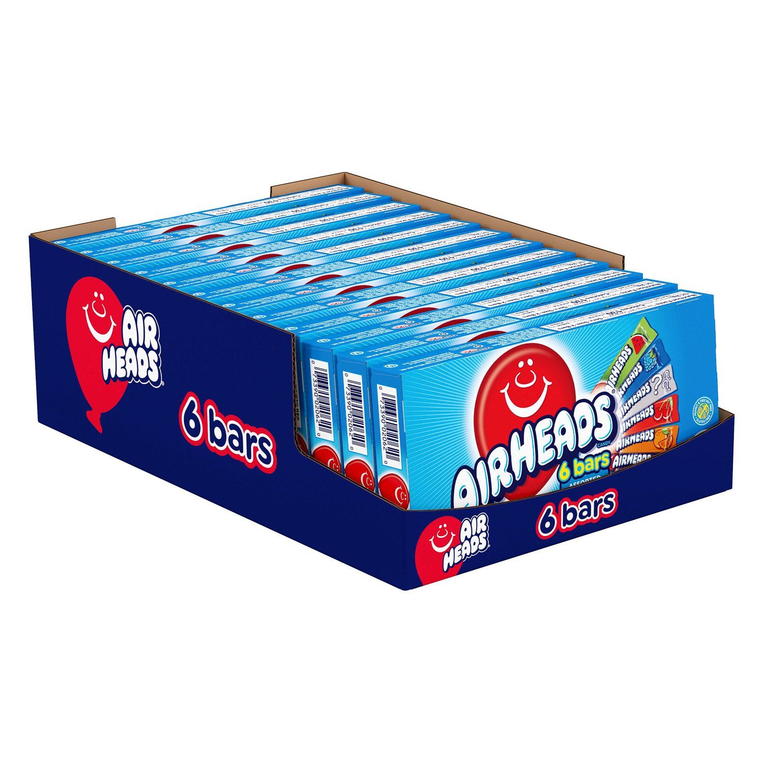 Airheads Candies Airheads Original 3.3 Oz-12 Count 