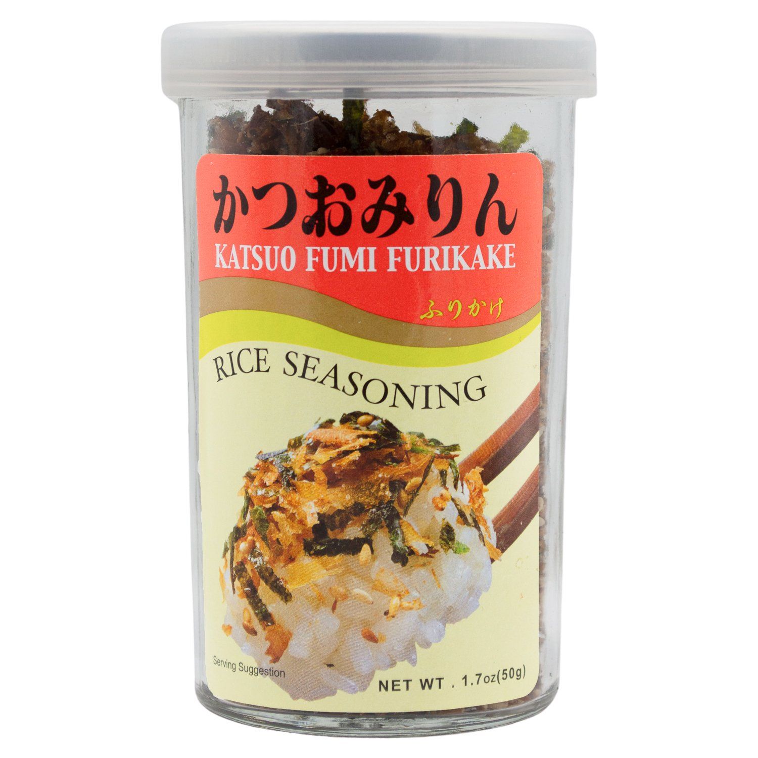 Ajishima Rice Seasoning, Furikake Ajishima Foods Katsuo Fumi 1.7 Ounce 