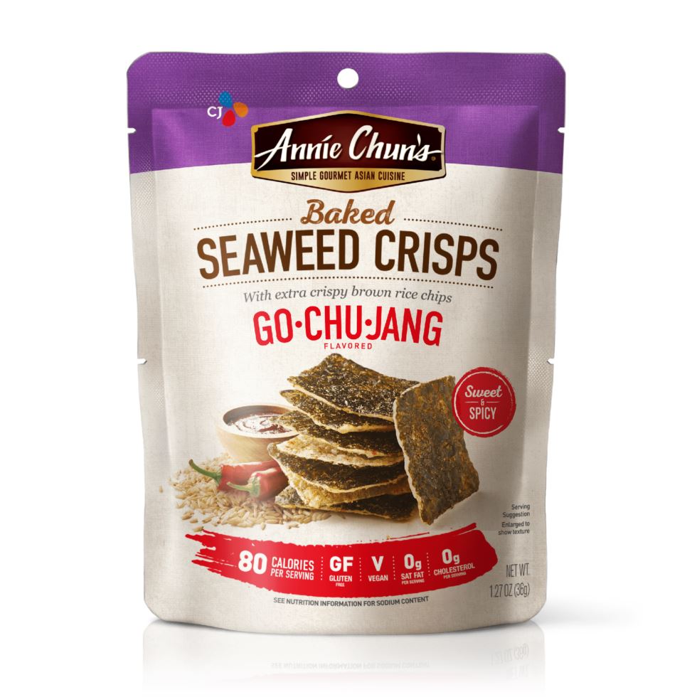 Annie Chun’s Baked Seaweed Crisps Annie Chun’s Go-chu-jang 1.27 Ounce 