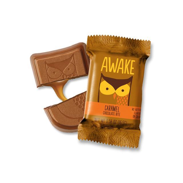 Awake Caffeinated Chocolate Energy Bites Awake Chocolate Caramel Chocolate 0.58 Ounce 