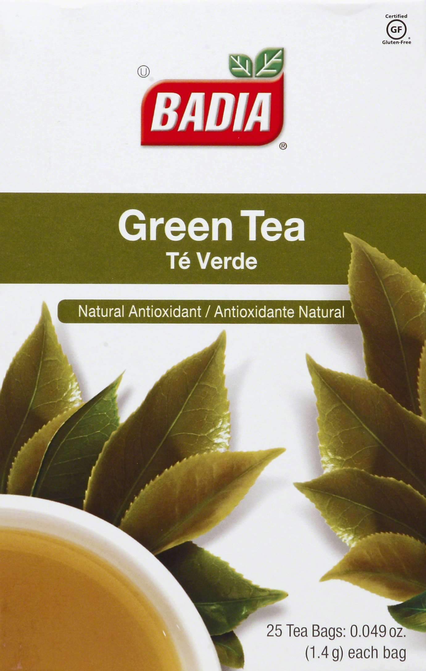 Badia Tea Bags Badia Green Tea 25 Count Box 