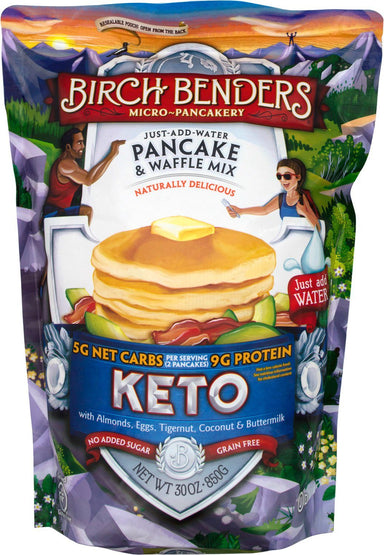 Birch Benders Keto Pancake & Waffle Mix Birch Benders 30 Ounce 