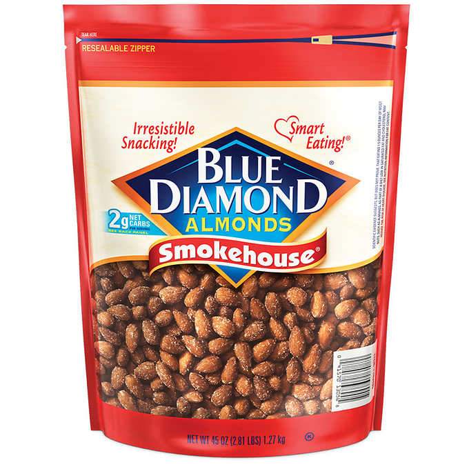 Blue Diamond Almonds Blue Diamond Almonds Smokehouse 45 Ounce 
