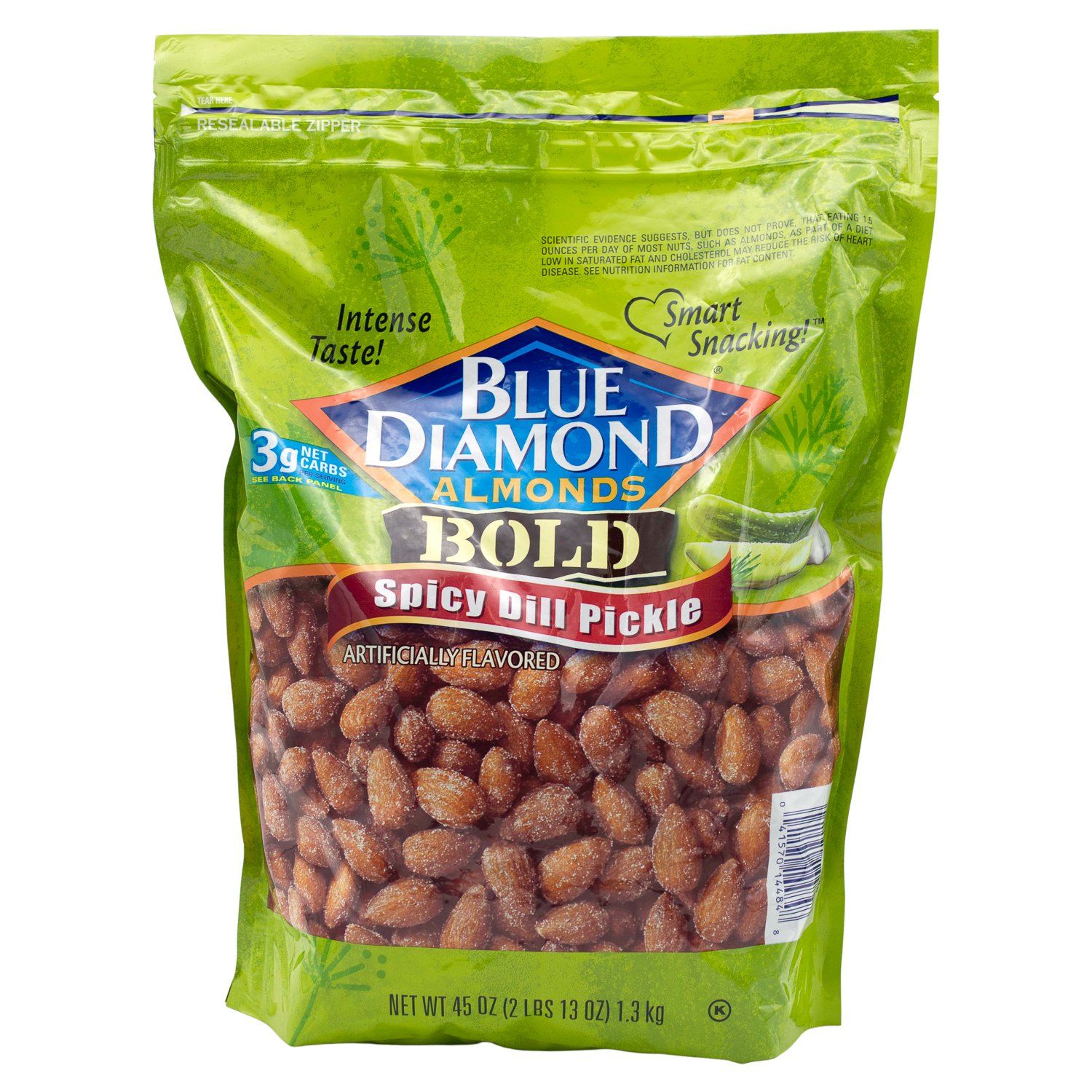 Blue Diamond Almonds Blue Diamond Almonds Spicy Dill Pickle 45 Ounce 