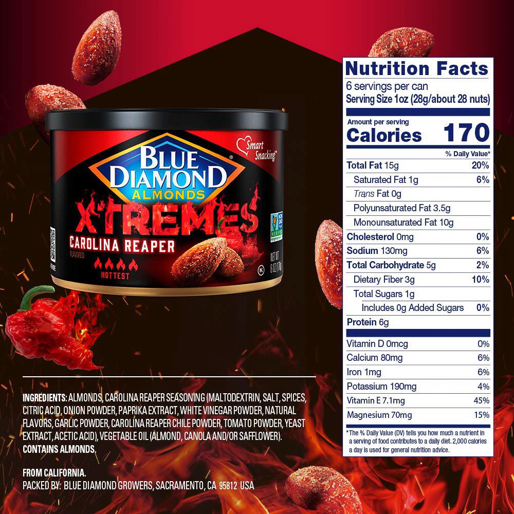 Blue Diamond Almonds Xtremes Blue Diamond Almonds 