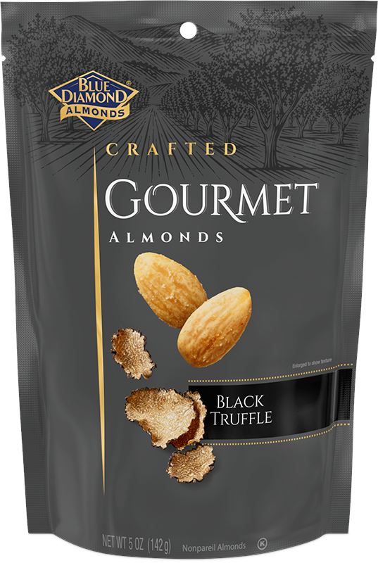 Blue Diamond Craft Gourmet Almonds Blue Diamond Almonds Black Truffle 5 Ounce 