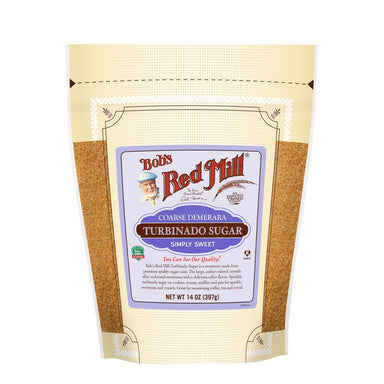 Bob's Red Mill Coarse Turbinado Sugar Bob's Red Mill 14 Ounce 