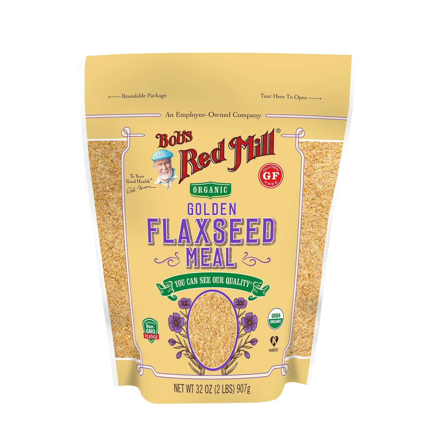 Bob's Red Mill Flaxseed Meal Bob's Red Mill Organic Golden 32 Ounce 