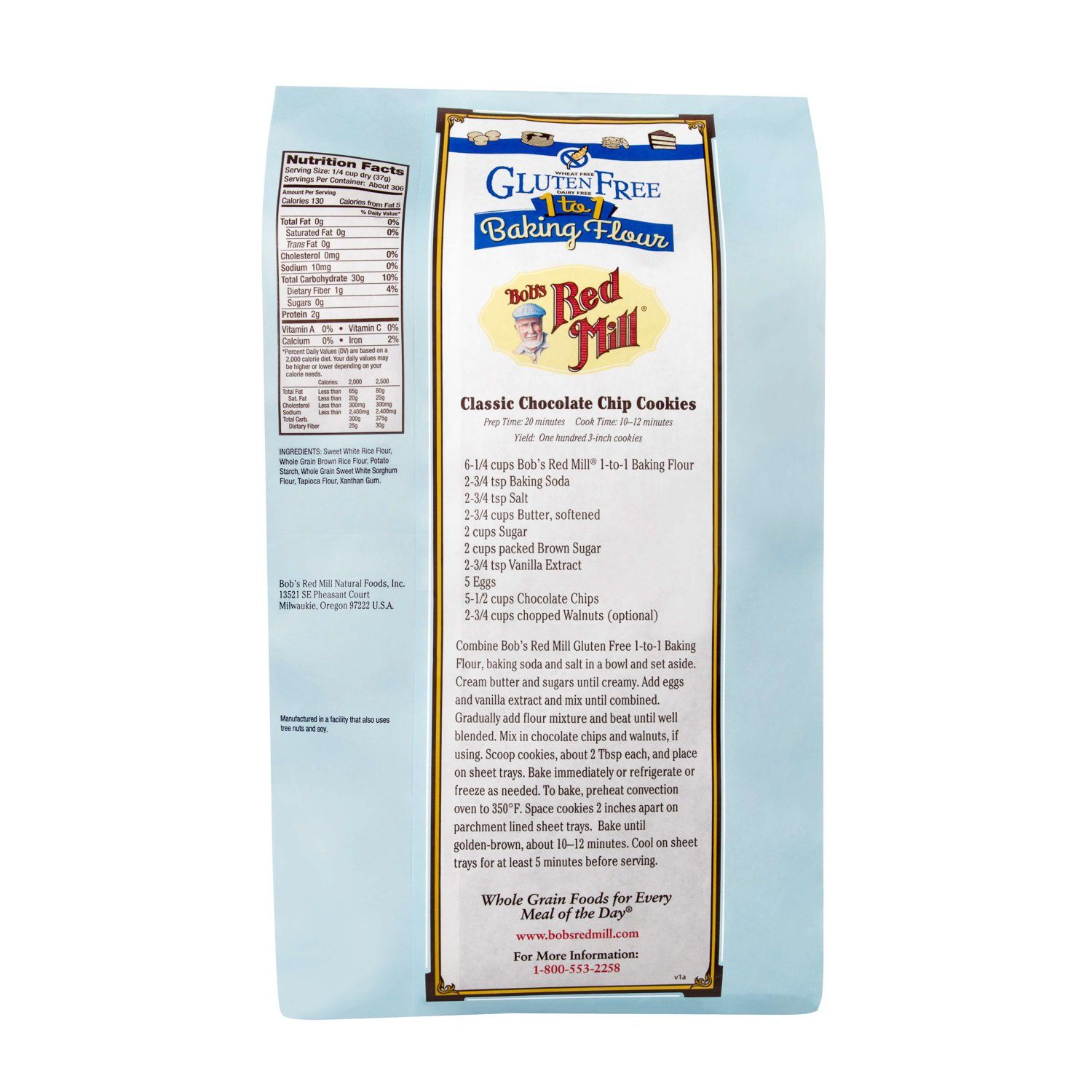Bob's Red Mill Gluten Free 1-to-1 Baking Flour Bob's Red Mill 