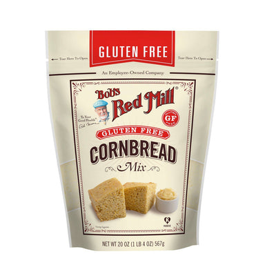 Bob's Red Mill Gluten Free Cornbread Mix Bob's Red Mill Gluten Free 20 Ounce 