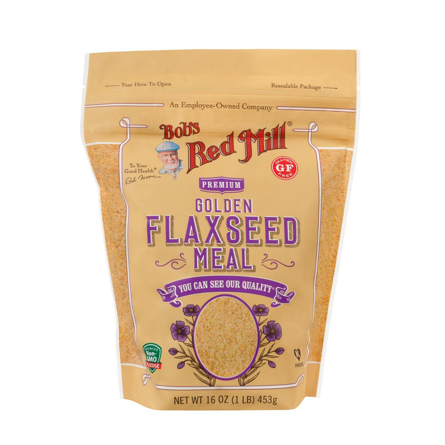 Bob's Red Mill Golden Flaxseed Meal Bob's Red Mill Original 16 Ounce 