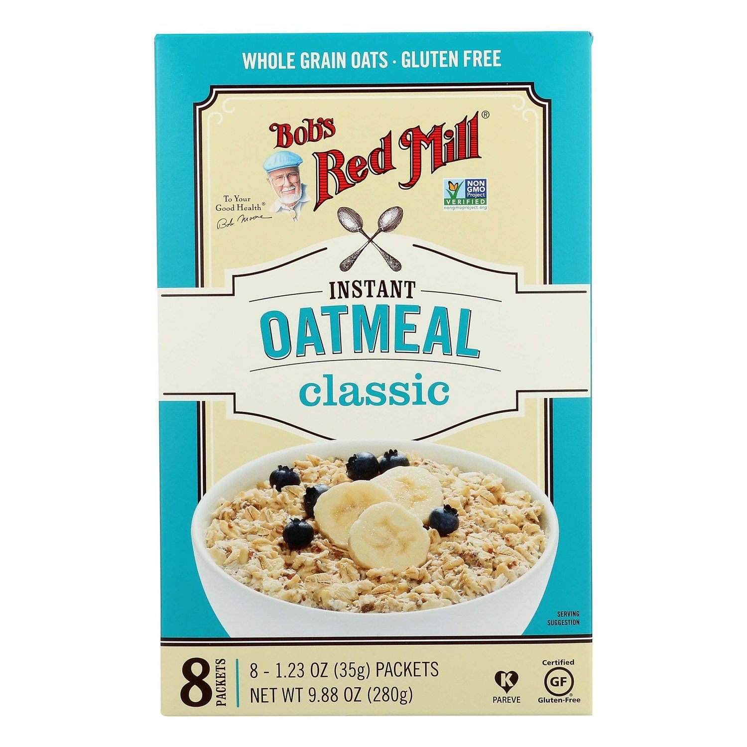 Bob's Red Mill Instant Oatmeal Packets Bob's Red Mill Classic 9.88 Ounce 