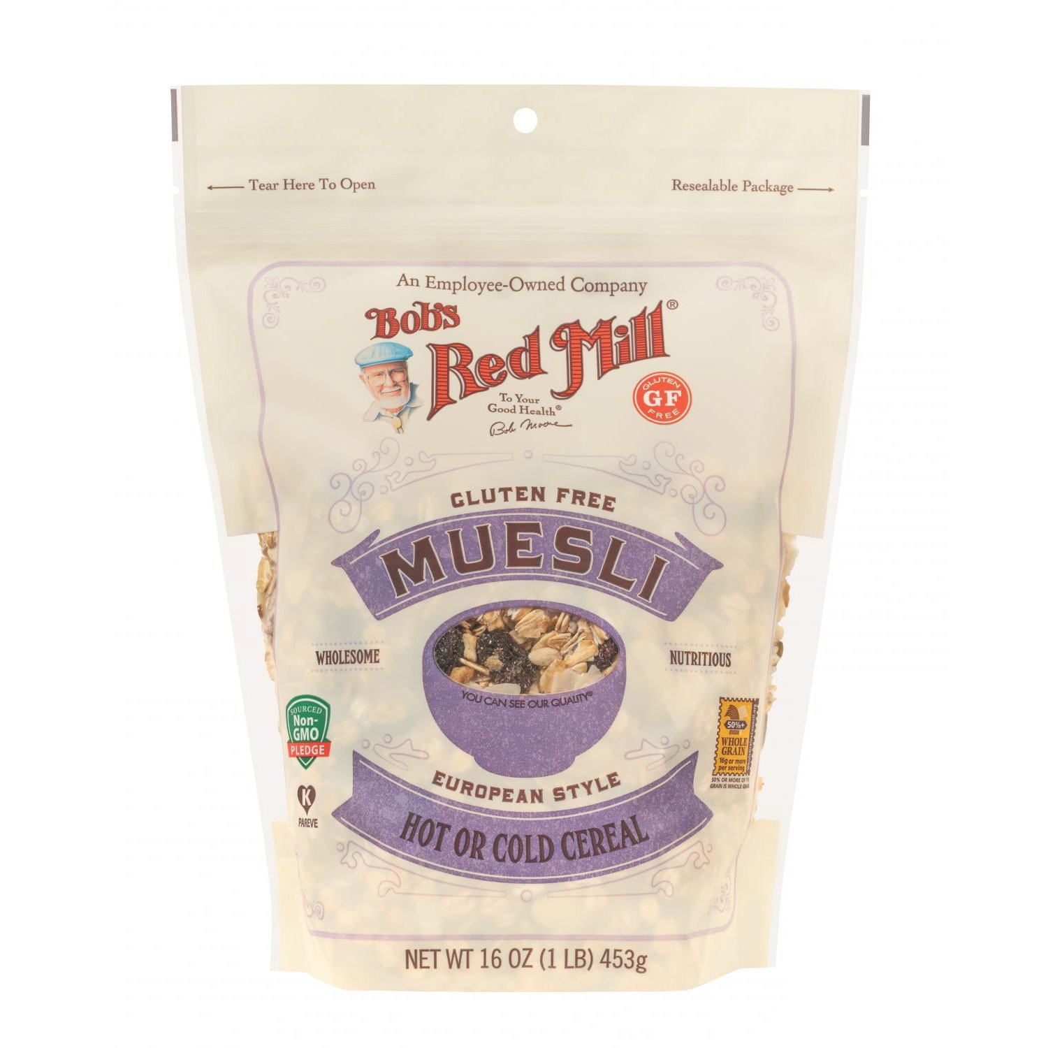 Bob's Red Mill Muesli Bob's Red Mill Gluten Free 16 Ounce 