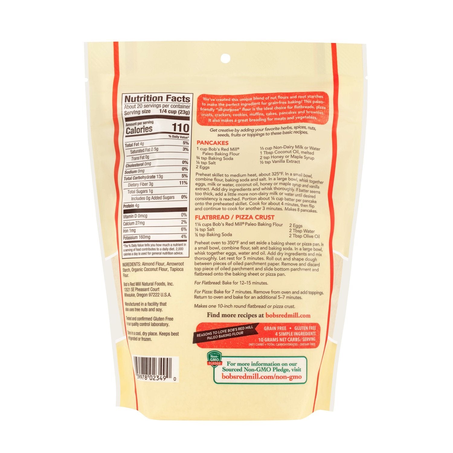 Bob's Red Mill Paleo Baking Flour Bob's Red Mill 