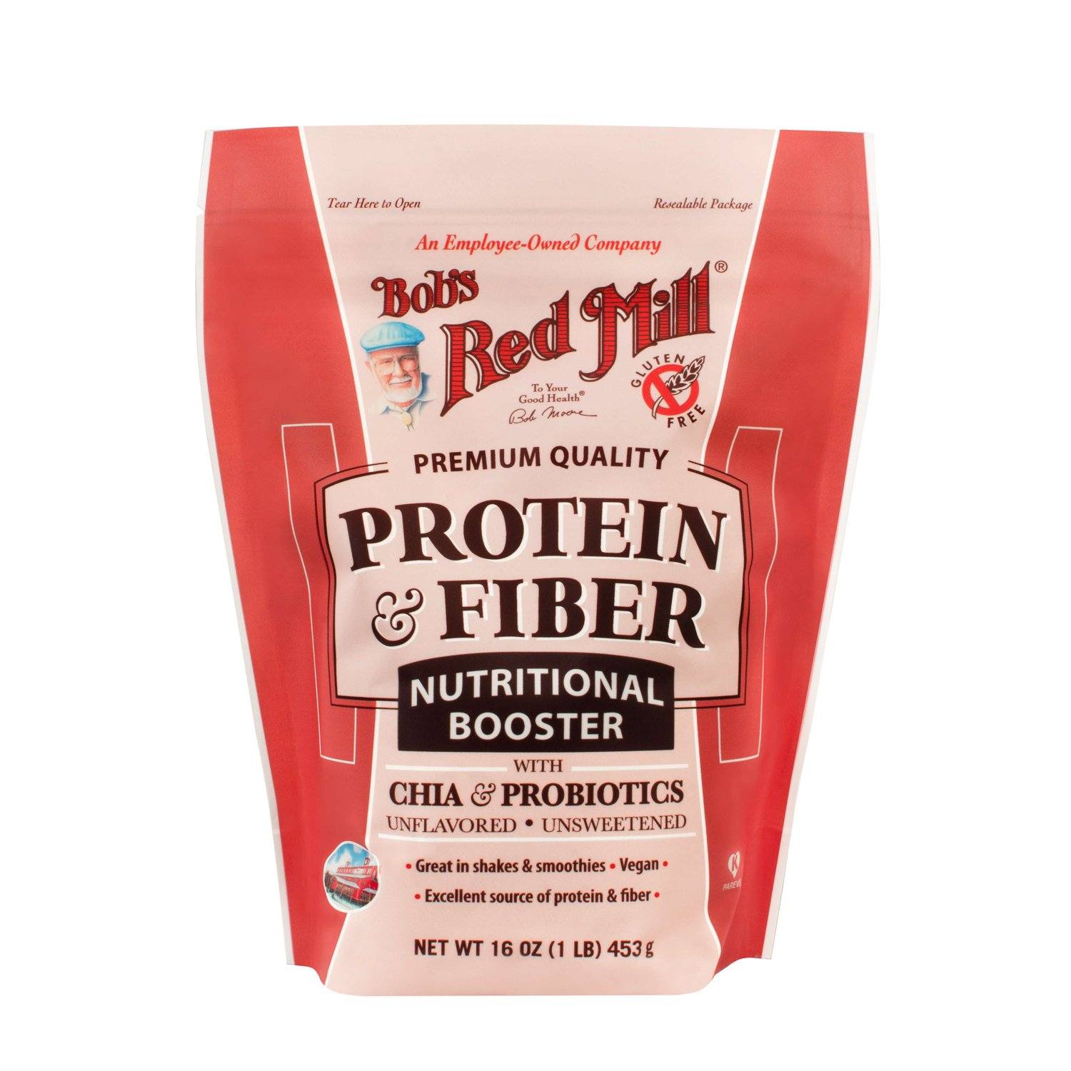 Bob's Red Mill Protein & Fiber Nutritional Booster Bob's Red Mill 16 Ounce 